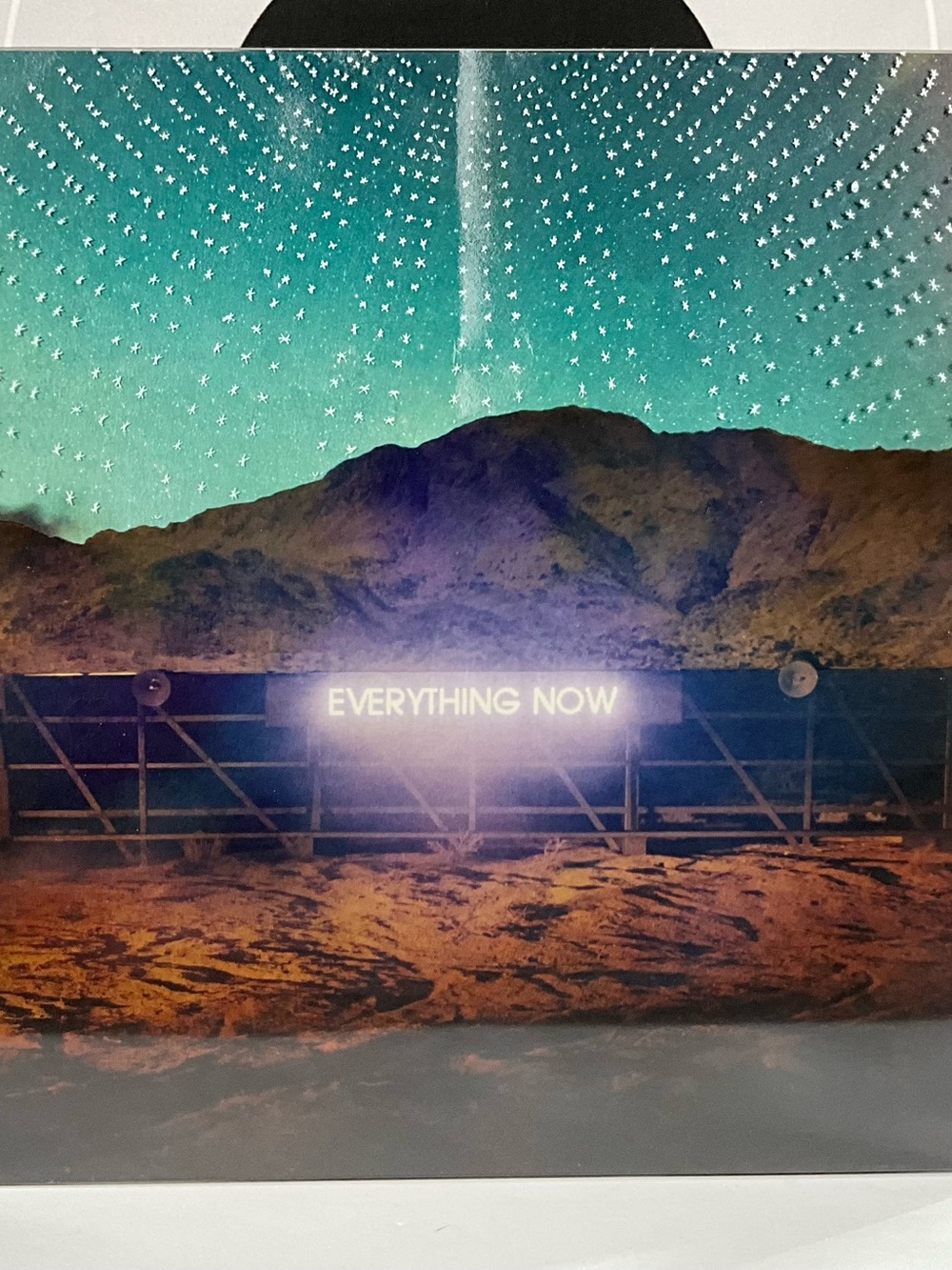 Arcade Fire - Everything Now - LP (2017) Sonovox Records Blue Vinyl